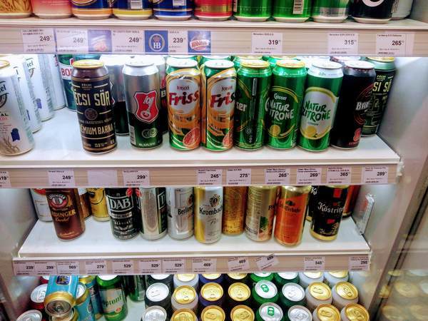 ブダペストのビール