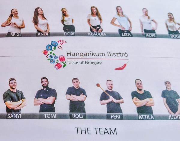 Hungarikum Bisztr&oacute;のメンバー