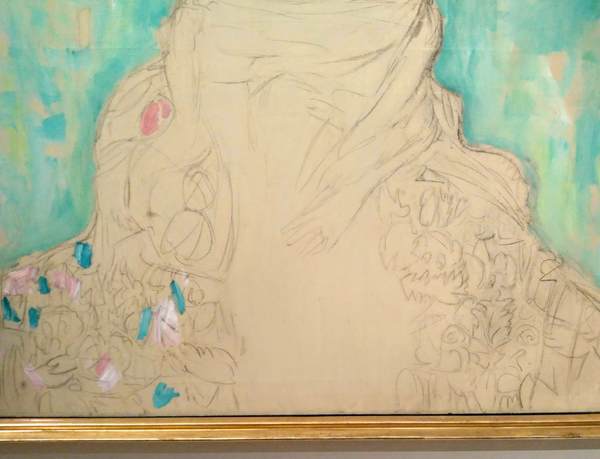 絵画『アマーリエ・ツッカーカンドル』近影 絵画『アマーリエ・ツッカーカンドル』近影