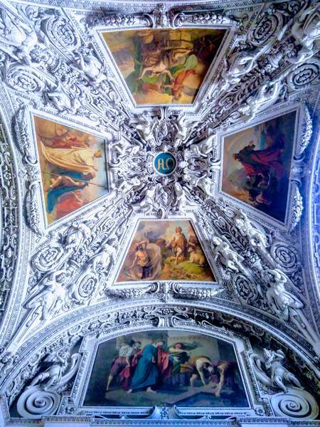 ザルツブルク大聖堂の天井画 ザルツブルク大聖堂の天井画