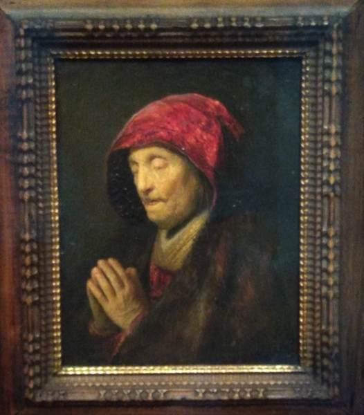 レンブラントの母の絵画 レンブラントの母の絵画