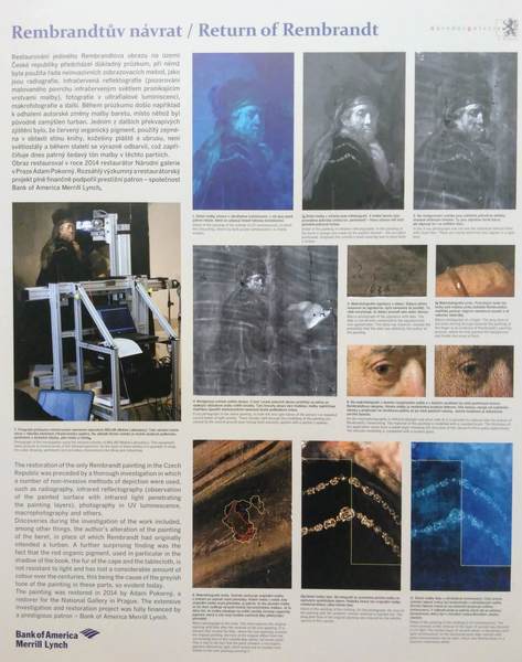 レンブラント『書斎のラビ』の科学による分析した資料