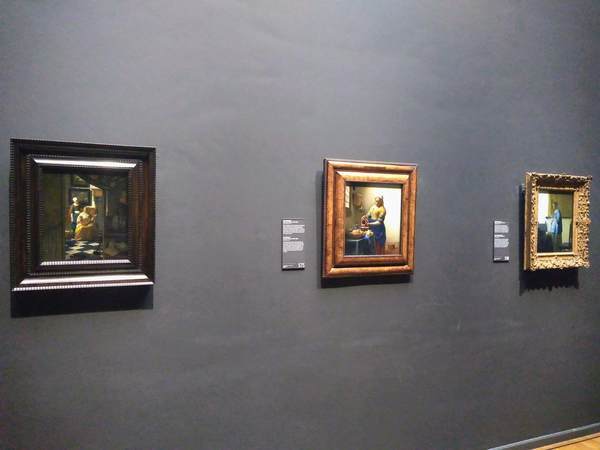 アムステルダム国立美術館にあるフェルメールの絵画