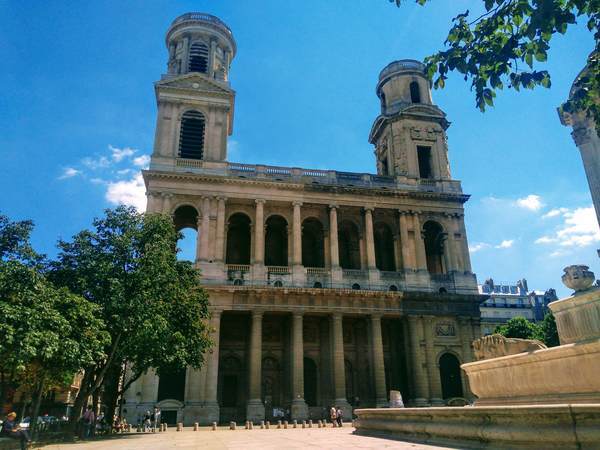 サンシュルピス教会 パリときどきバブー From Paris France