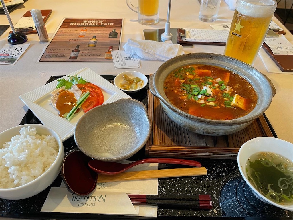 麻婆豆腐定食の画像