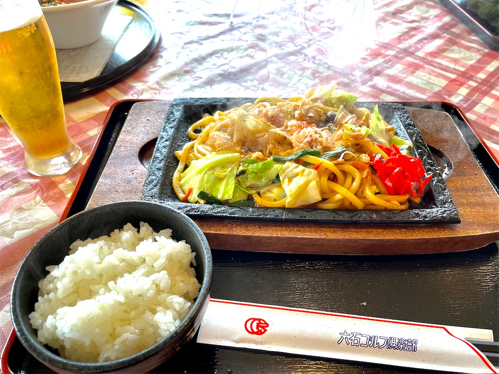 鉄板やきそばの画像