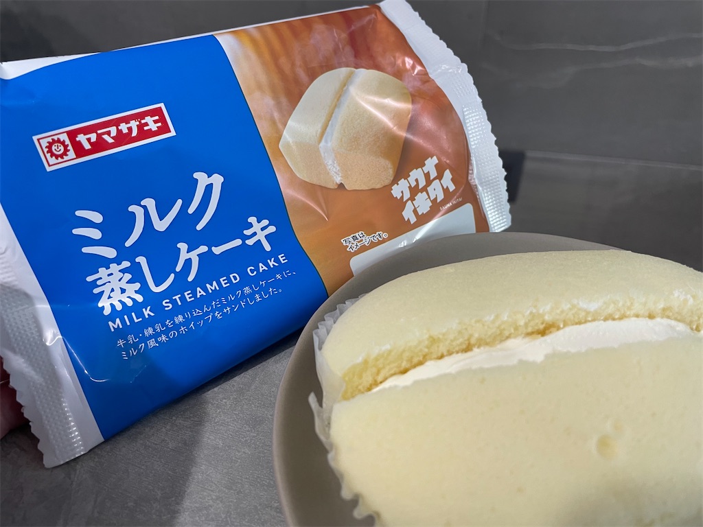 ミルク蒸しケーキ