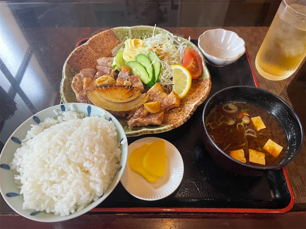 豚ロース生姜焼きセット