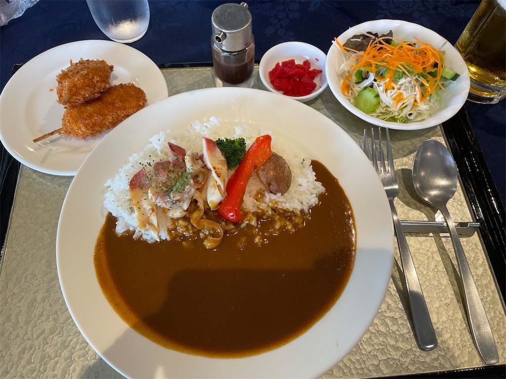 ホッキ貝カレー