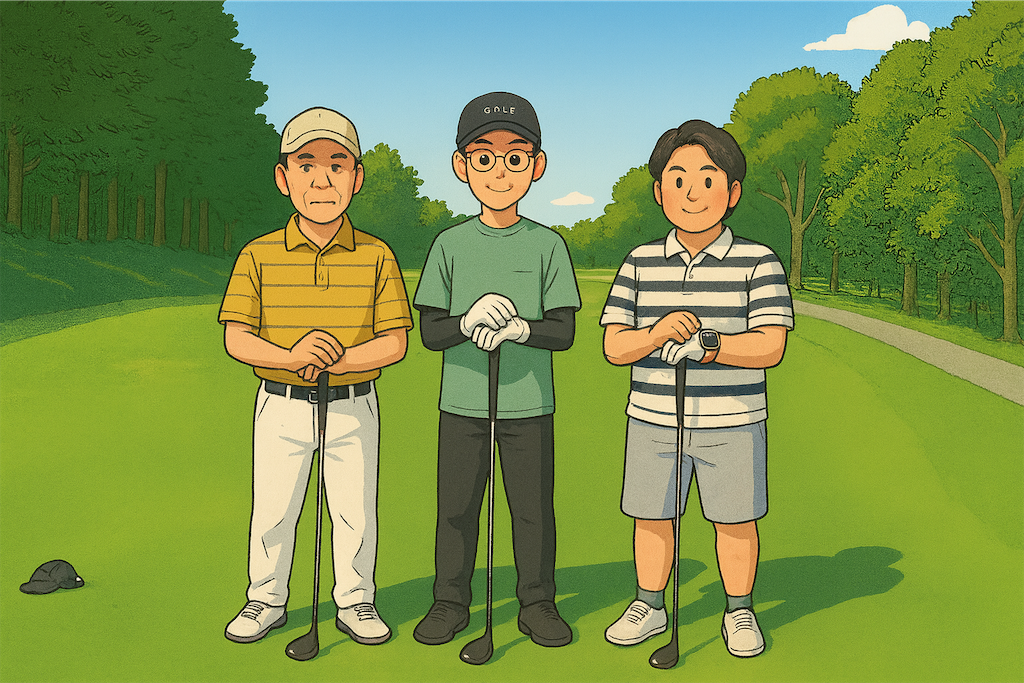 スタートホールイラスト