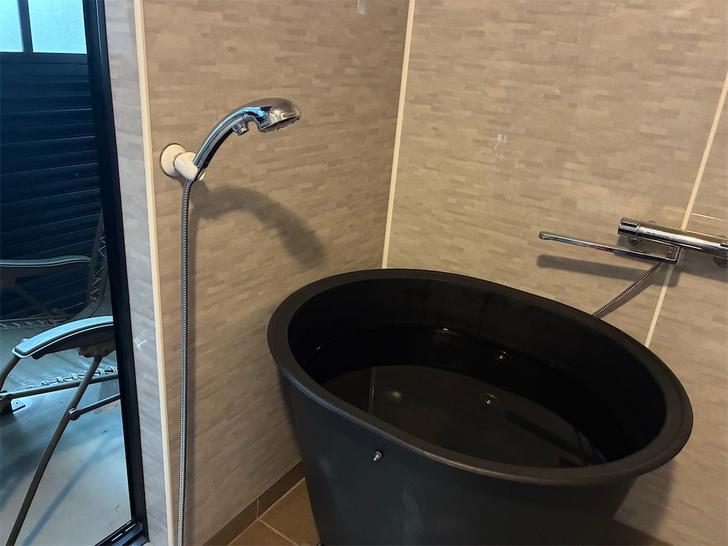 自宅サウナの水風呂