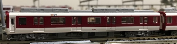20 近鉄8000系＋8400系（B＋B編成）の6両編成 - ぐでぐで鉄道模型 日記