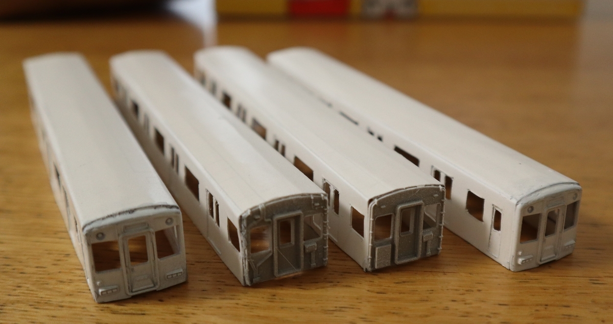140 近鉄1400系を作る（その1） - ぐでぐで鉄道模型 日記