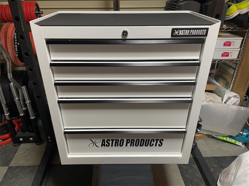 アストロプロダクツのミニキャビネット5段を購入しました