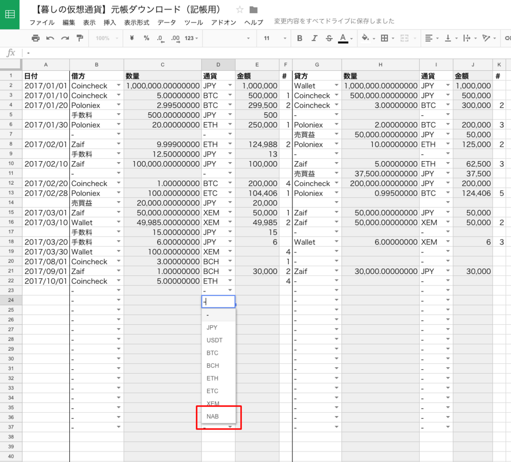 暮しの仮想通貨