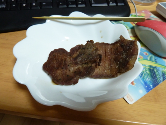 文化祭の牛タン