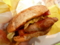 マックの唐揚げチキンバーガー