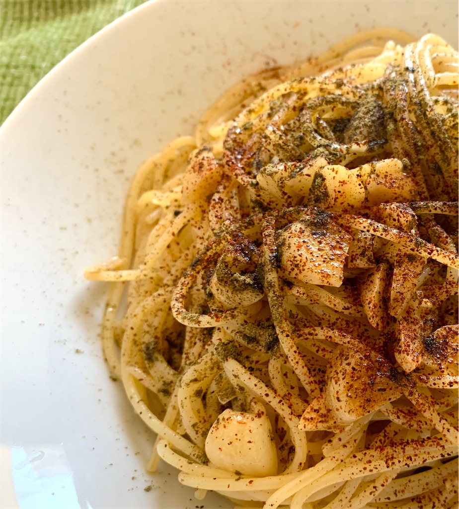 ペペロンチーノ タコス風スパイシーバージョン - 「MEN LOVES 麺」