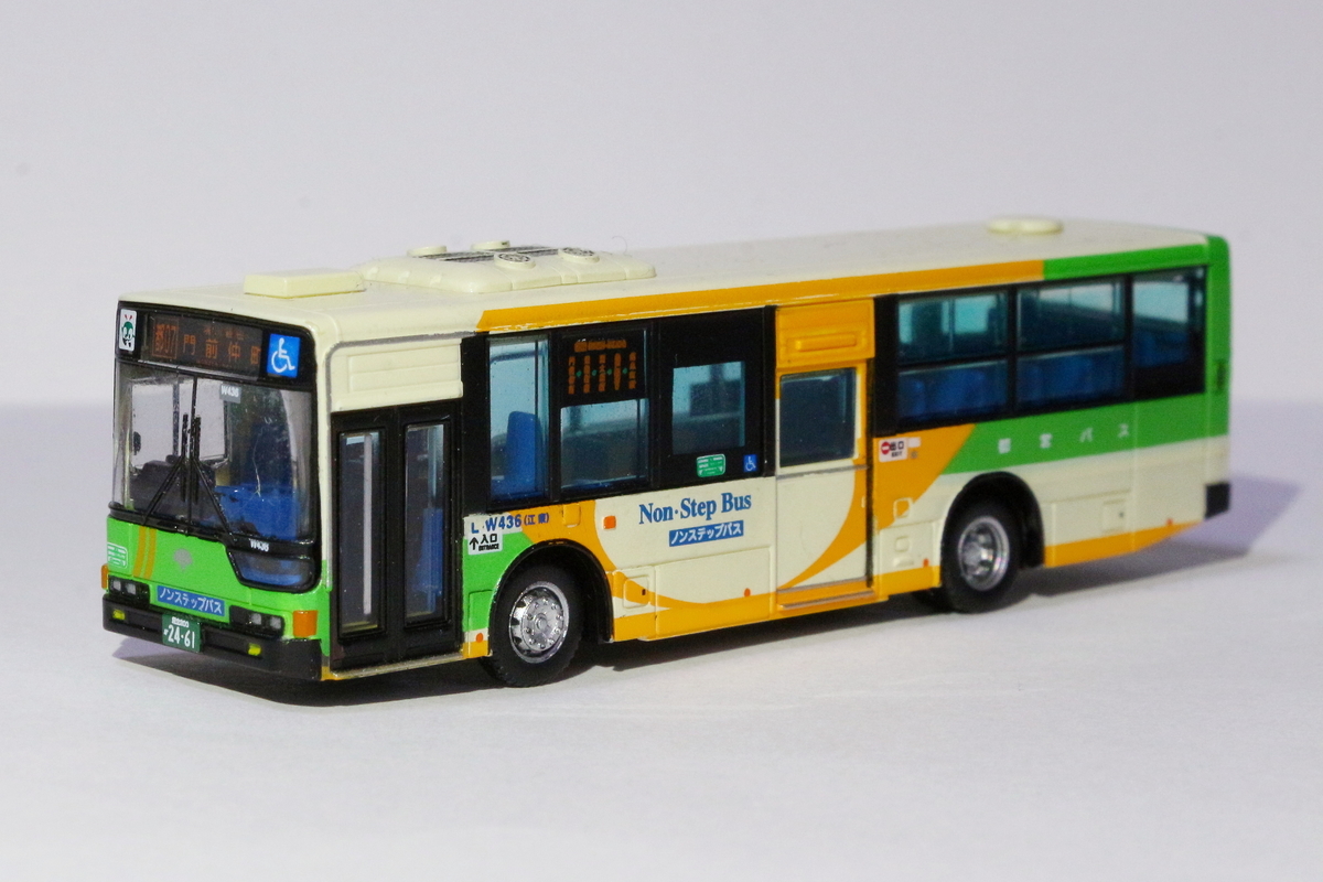 全国バスコレ東京都交通局（ふそうエアロスター）を弄る - Room_BR