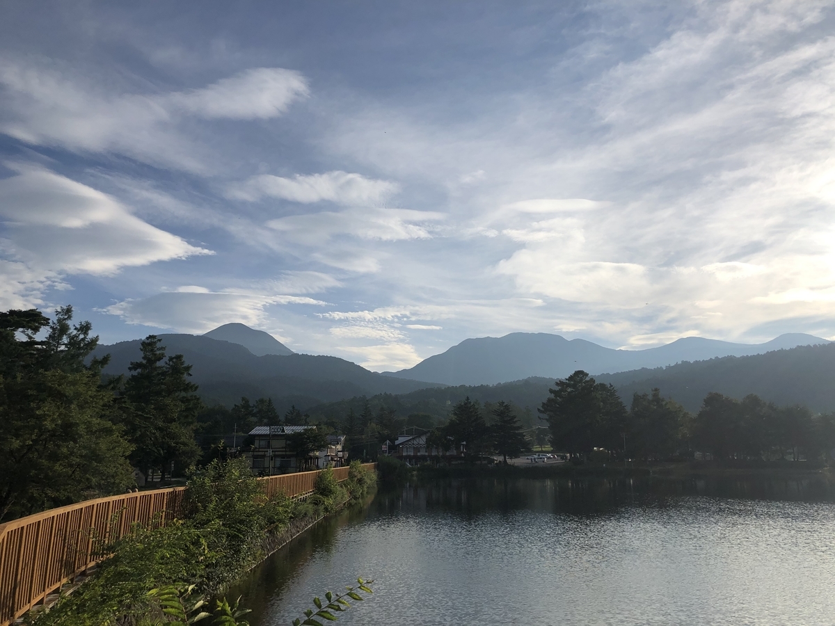 蓼科湖畔 北横岳 八子が峰 蓼科山