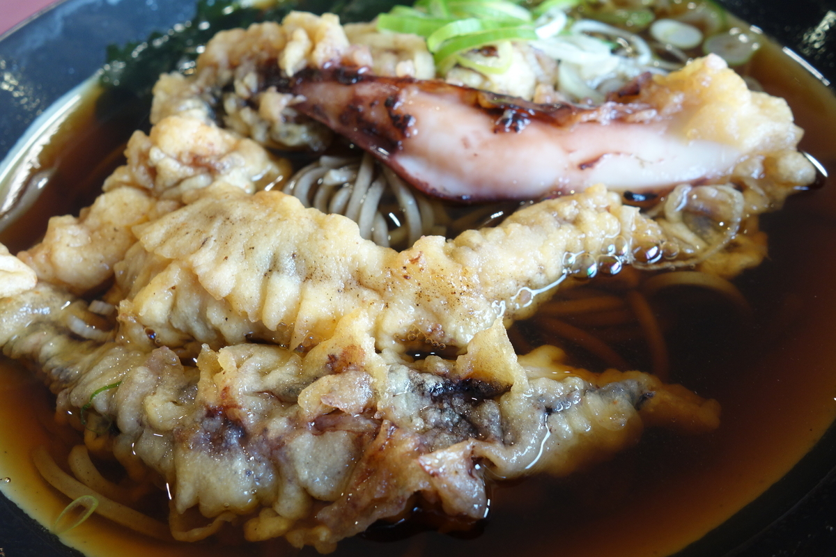 ゲソそば狂 いかげそ天そば 馬そば深大寺 フジビュースタンド店 東京 東京競馬場 21 ドクキノコプラネット