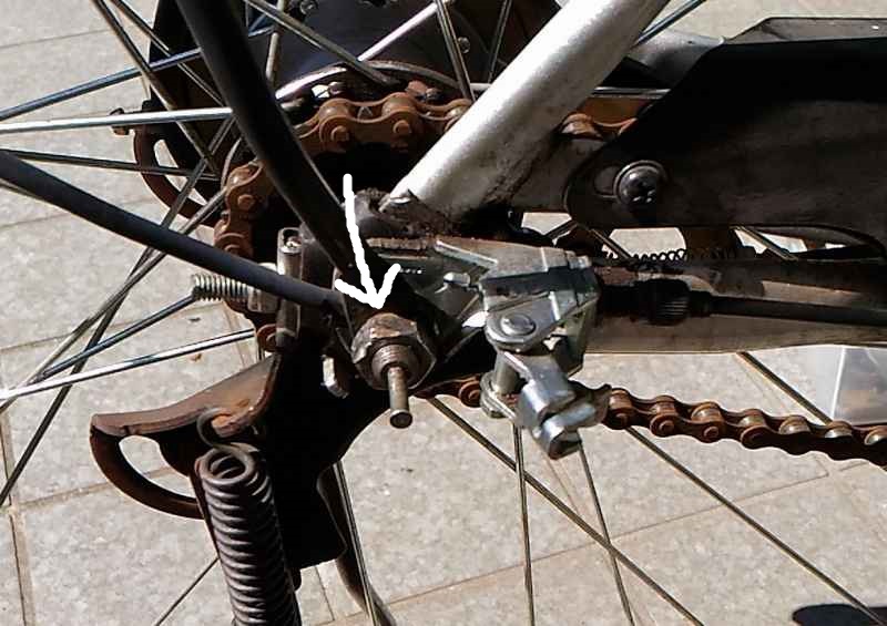自転車チェーン はめかた ママチャリ