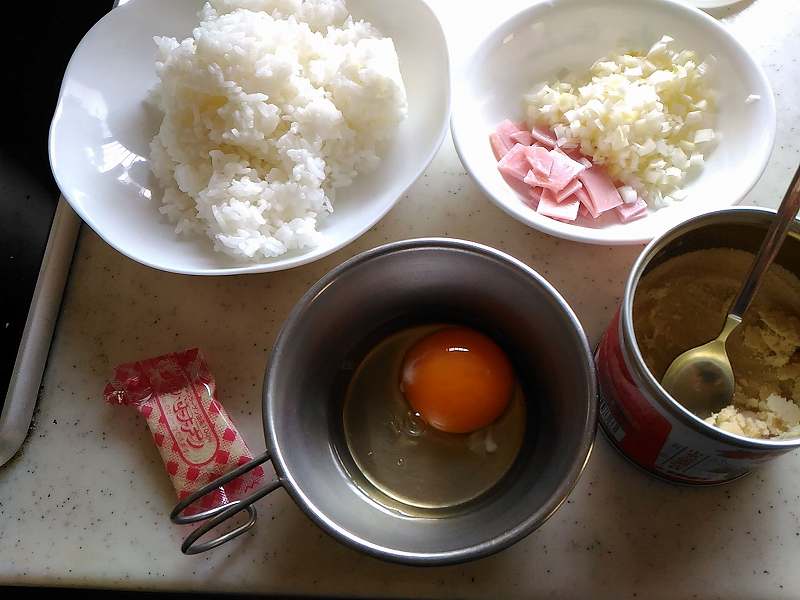 チャーハン材料その2。 チャーハン材料その2。