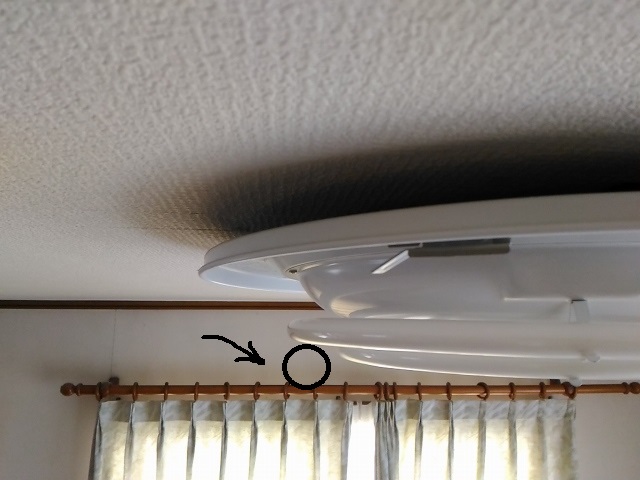 f:id:NShufu:20200125152855j:plain 太管用アダプターをつけたときのLEDランプの位置(想像図)。