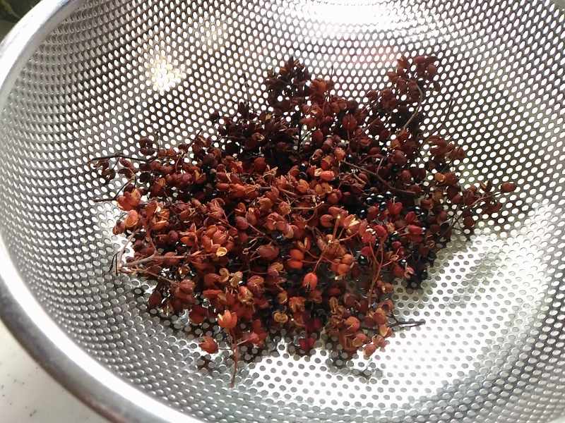 乾燥後。