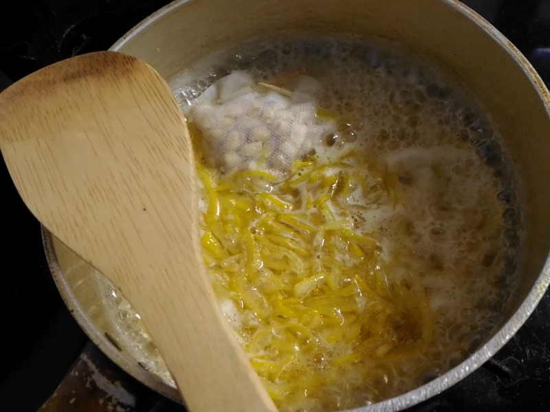 沸騰して…