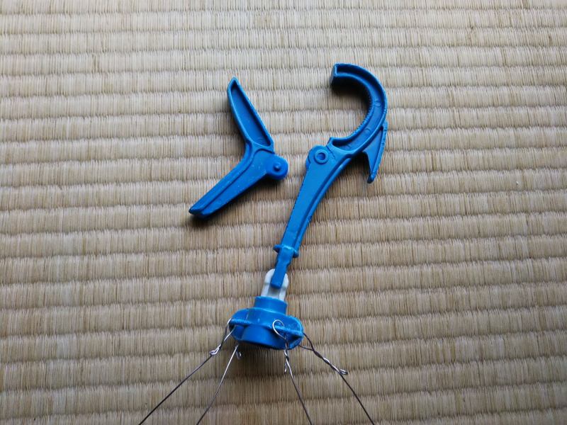フック部分が壊れた。