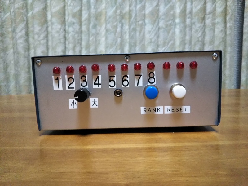 ケースのLED側。