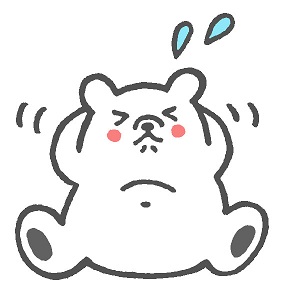 f:id:NTYG009:20191129125208j:plain 腹筋するクマのイラスト