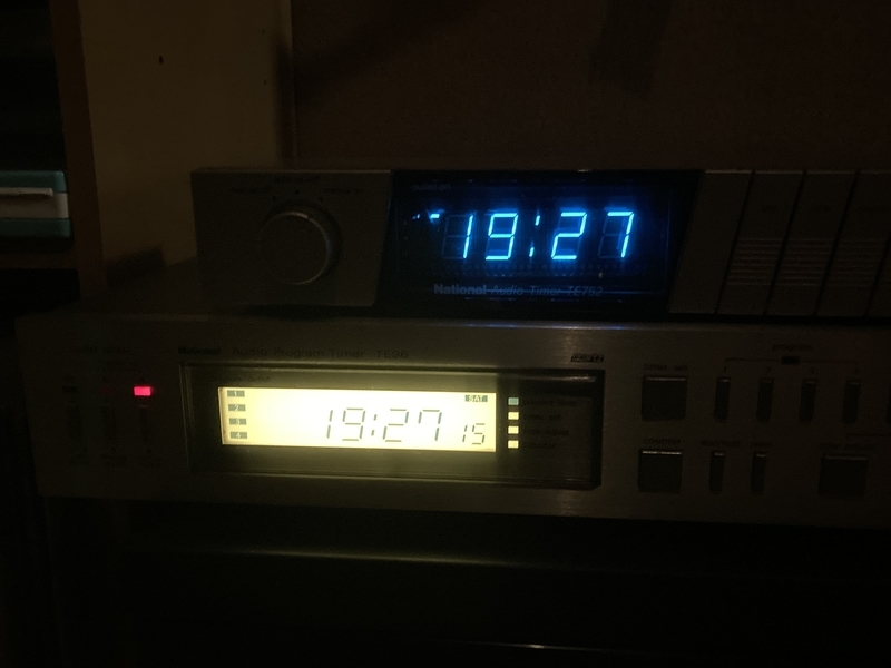National Audio Timer TE752：ジャンクで購入 - リペアときまぐれノート