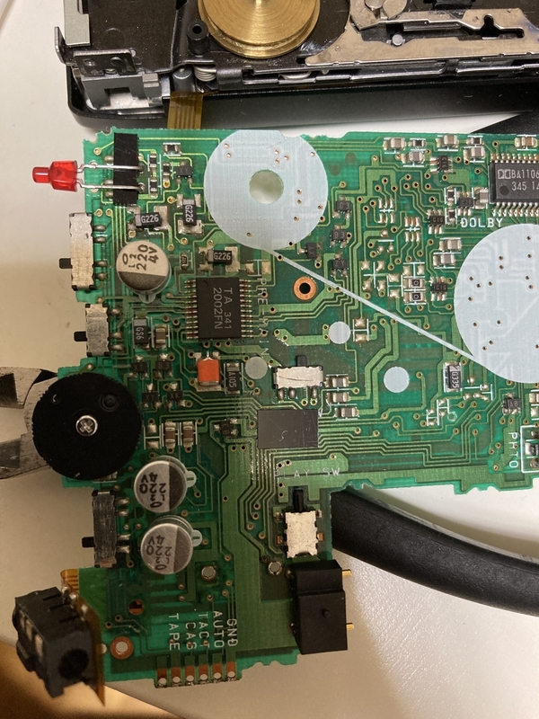 aiwa カセットプレーヤー HS-PX610 整備品 AIWAカセットプレーヤーHS-PX610｜プラモデル製作とオーディオ