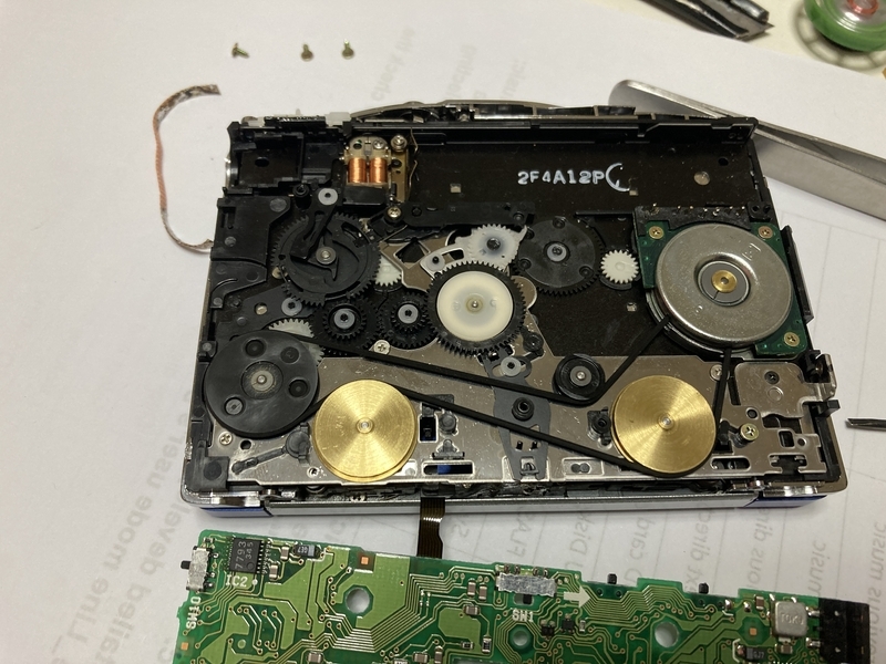Panasonic RQ-S50の修理 - リペアときまぐれノート