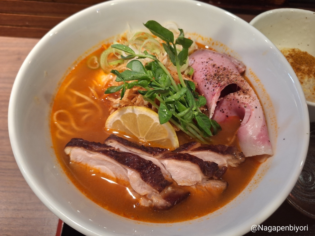 長崎市浜町「中華そば 佐々木麺之介」▪︎6月限定らーめん【スモーキン