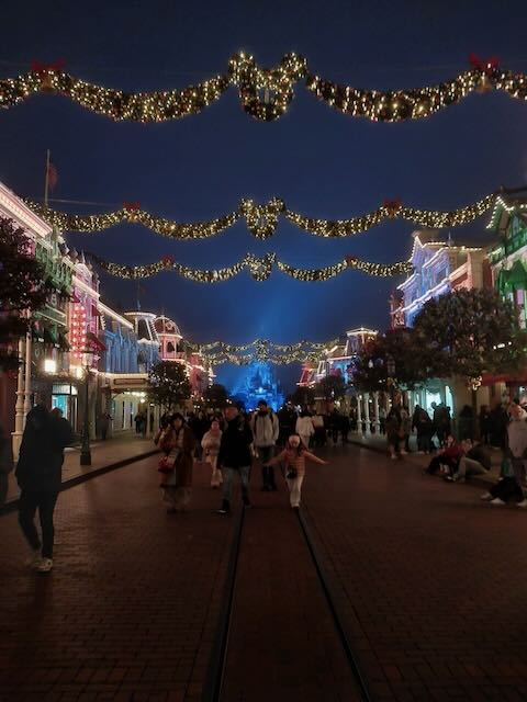 パリディズニー 夜 ショー Disneyland Paris