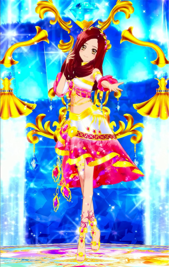 アイカツスターズ! 虹野ゆめ アイカツファンプロフィール帳 ブロマイド