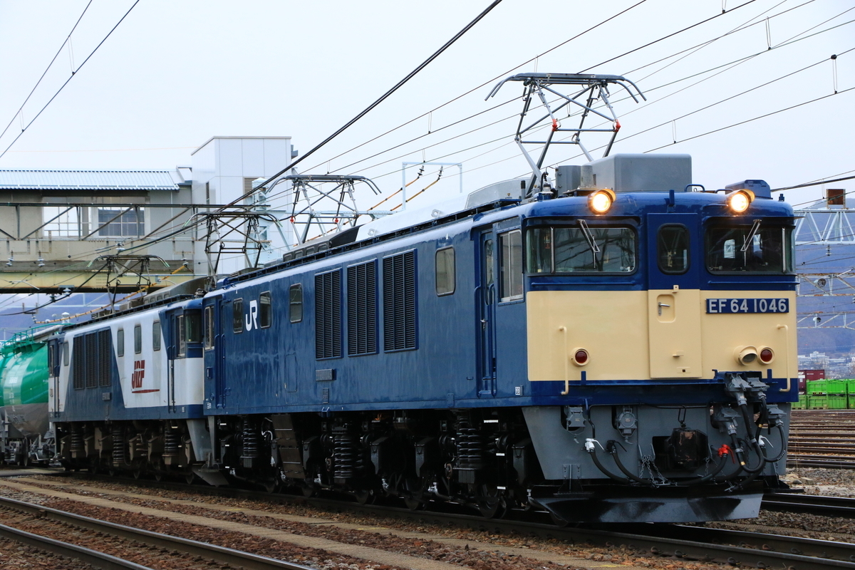 全検明けEF64-1046 8878ﾚなど - 長野の長ナノ民