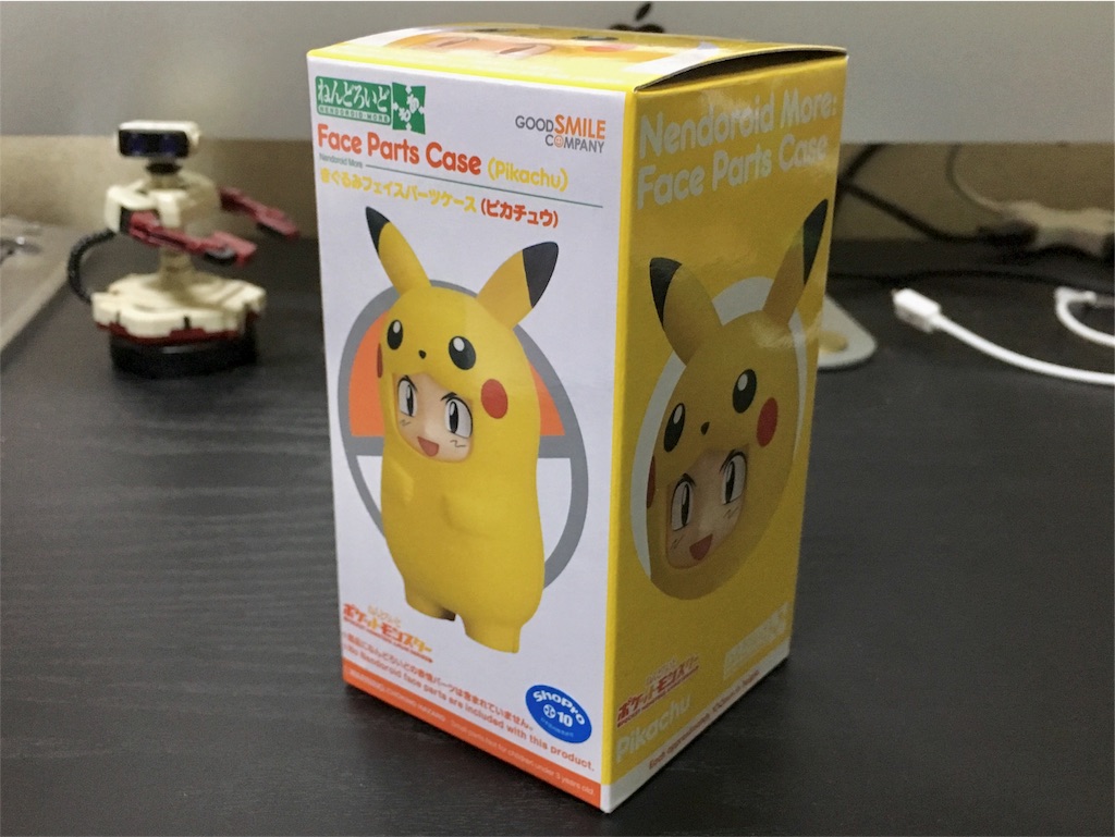 【新品未開封】 ねんどろいどもあ　フェイスパーツケース　ピカチュウ ねんどろいどもあ きぐるみフェイスパーツケース (ピカチュウ