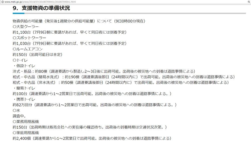 f:id:Nathannate:20180713143713j:plain 西日本豪雨倉敷市真備地区クーラー設置