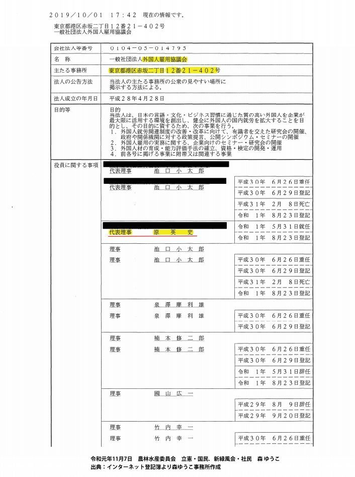 森ゆうこ議員、個人の住所をネットに漏洩