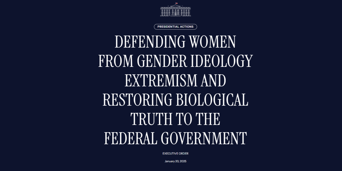 ジェンダーイデオロギー過激主義から女性を守る大統領令