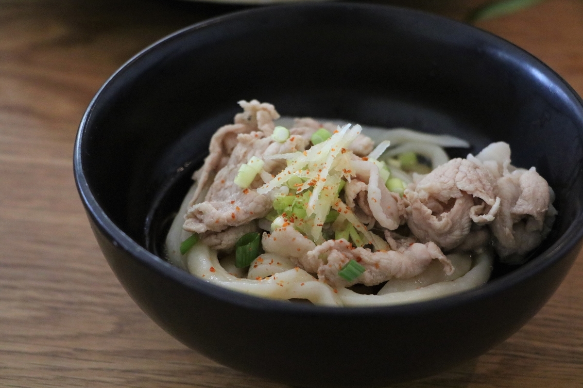 肉うどん レシピ
