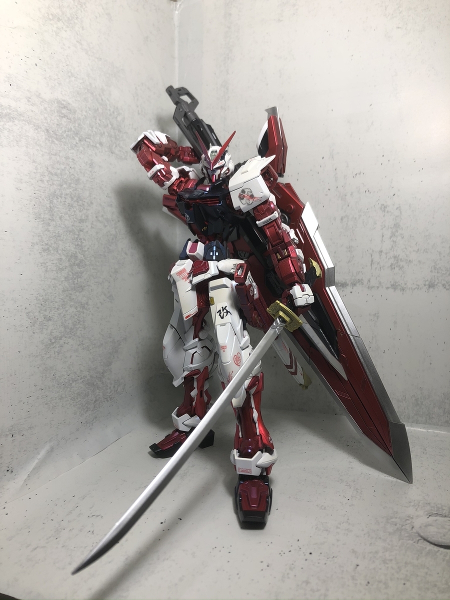 アストレイ レッドフレーム改 - 猫髭のガンプラ制作ブログ(移転しました)