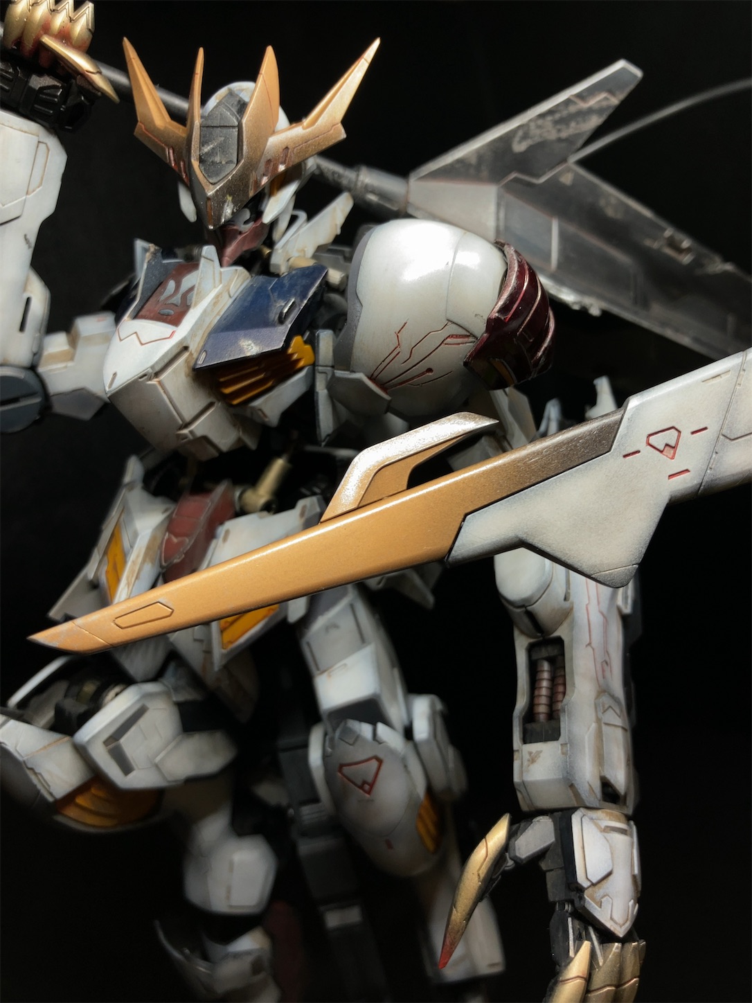 バルバトスルプスレクス 全塗装 完成品 - 猫髭のガンプラ制作ブログ