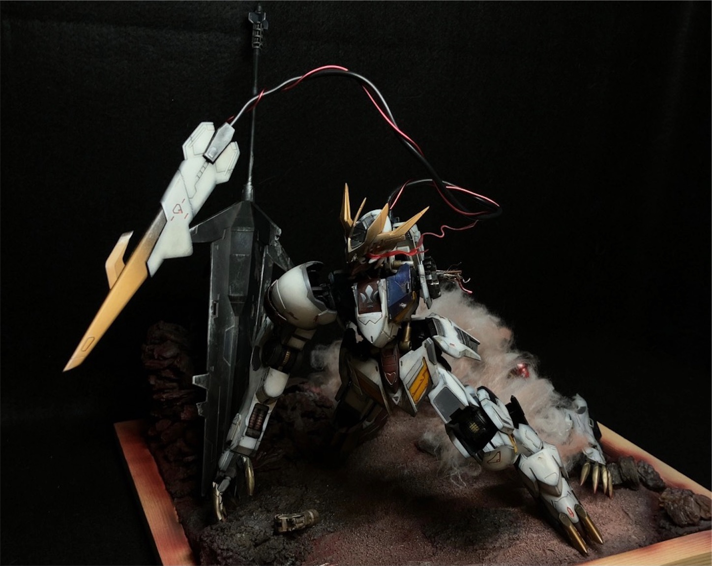 進捗】1/100 バルバトス ルプス レクス ⑦ - 猫髭のガンプラ制作ブログ