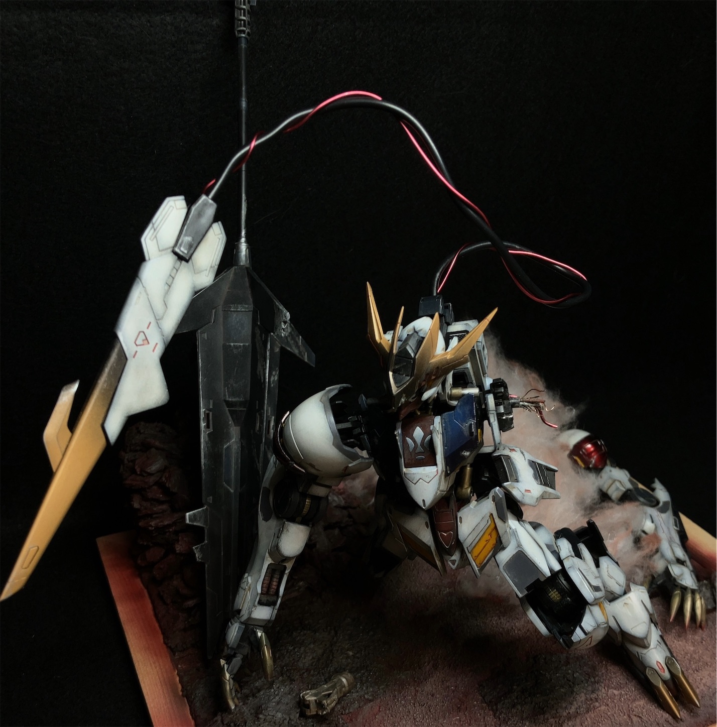 バルバトスルプスレクス 全塗装 完成品 - 猫髭のガンプラ制作