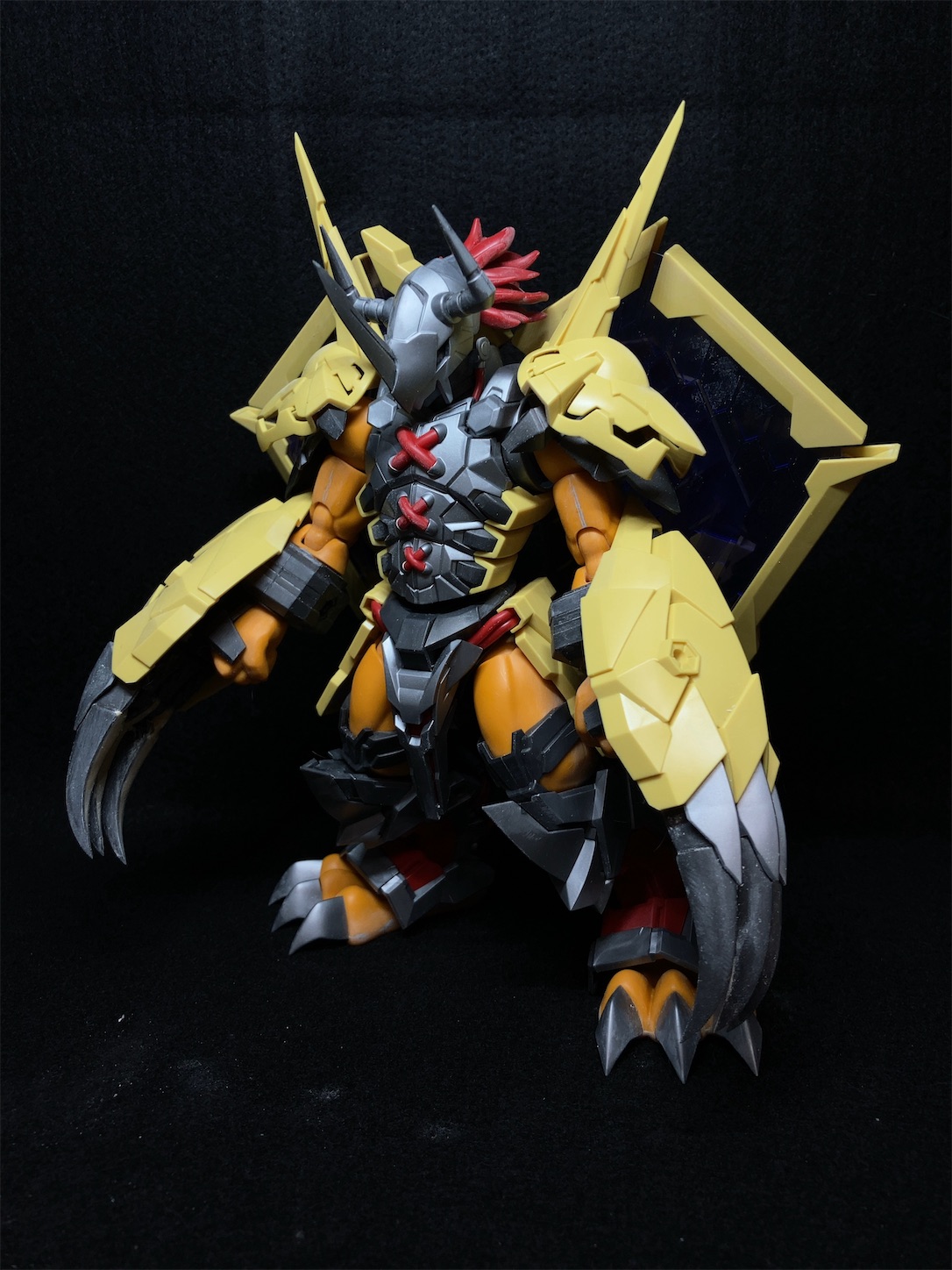 進捗】ウォーグレイモン ③ - 猫髭のガンプラ制作ブログ(移転しました)
